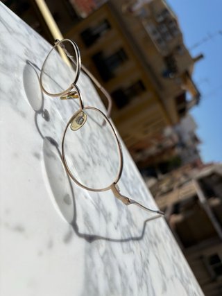 Gafas Vintage de lujo Titanio 90s