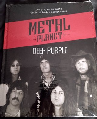 Libro Metal Planet DEEP PURPLE - Nuevo
