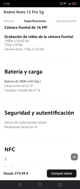 Xiaomi Redmi 12 Pro 5G