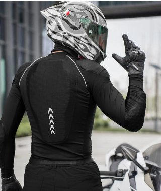 Chaqueta Protección Moto WOSAWE Talla XL