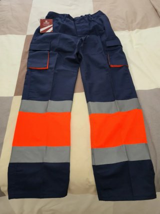 Lote Ropa de trabajo PORTWEST Naranja Azul Talla M