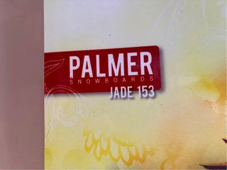 Tabla Snowboard Palmer 155 cm