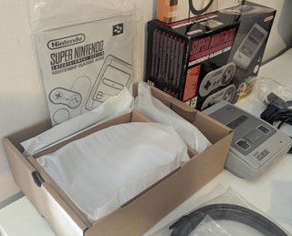 Nintendo Classic Mini SNES + Cavo Orzly