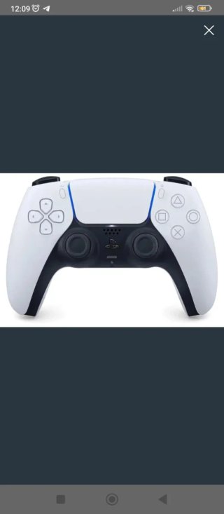 Mando PS5 DualSense Blanco y Azul