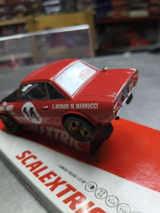 Scalextric Lancia Fulvia 1.6 HF Munari Mannucci