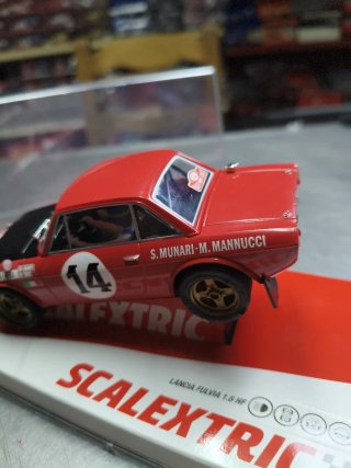 Scalextric Lancia Fulvia 1.6 HF Munari Mannucci