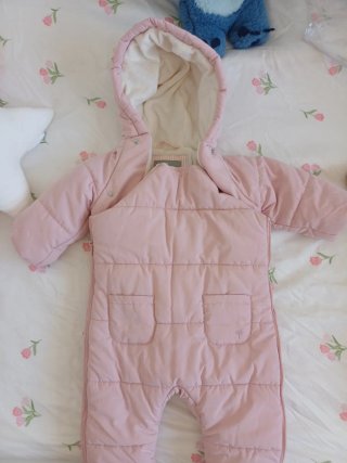 Enterizo bebé Coconut rosa 6-9 meses