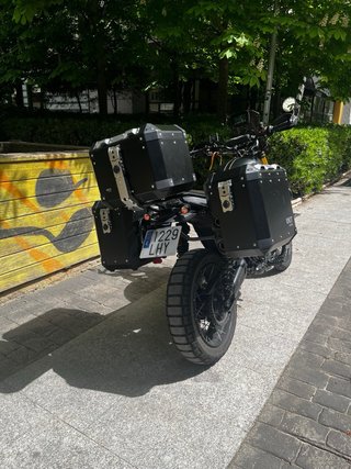 Maletas Triumph Scrambler 1200 Negras