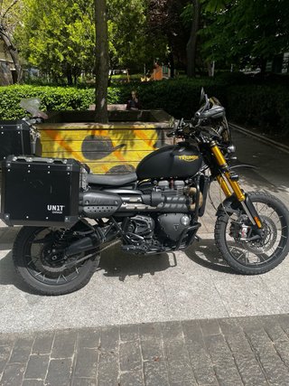 Maletas Triumph Scrambler 1200 Negras