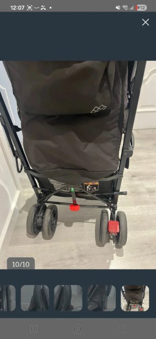 Silla de Paseo Maclaren Techno Arc Negra