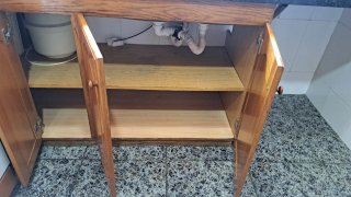 Cocina clásica madera maciza