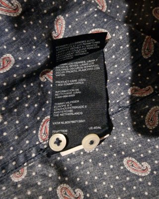 Camisa Tommy Hilfiger Estampada Talla 6