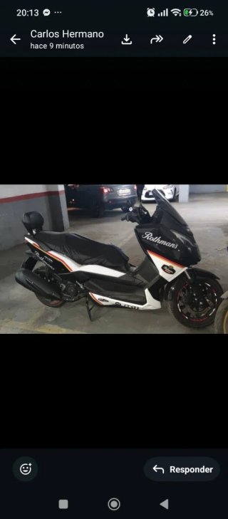 Se cambia moto MIIT Chesterfield 125cc