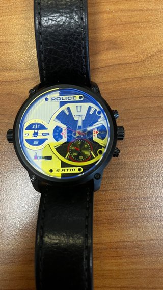 Reloj Police Taipan Negro Multicolor