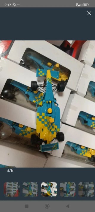 10 Coches Scalextric F1