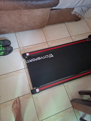 Cinta para andar y correr plegable