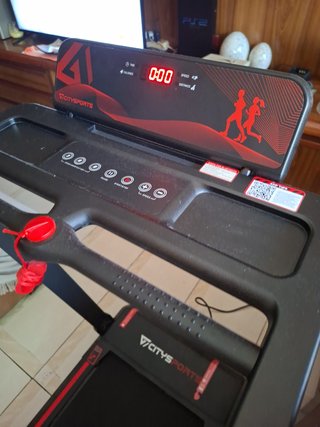 Cinta para andar y correr plegable