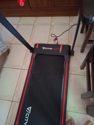 Cinta para andar y correr plegable