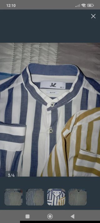4 camisas talla S