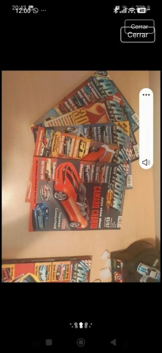 Revistas colección Cromo y fuego Alemán