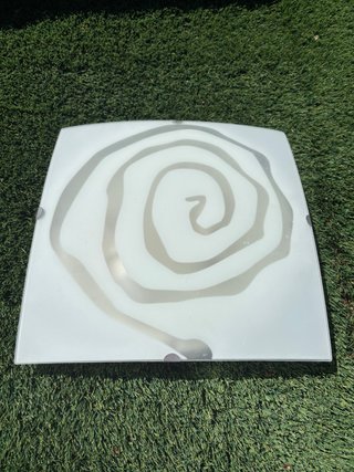 Plafón de techo moderno espiral