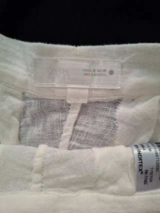 Bermuda Zara Blanca