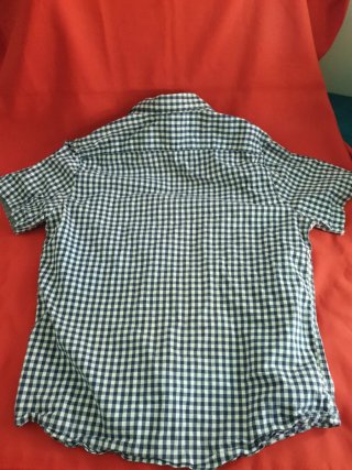 Camisa Lee cuadros manga corta
