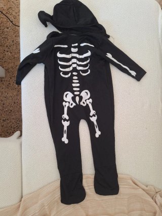 Disfraz esqueleto niño Halloween