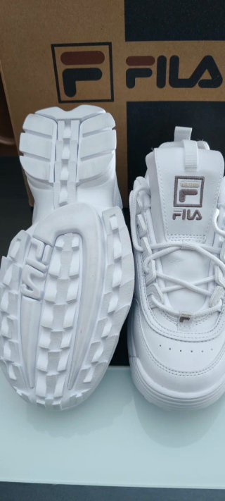 Fila Disruptor 2 Plata/Blanco