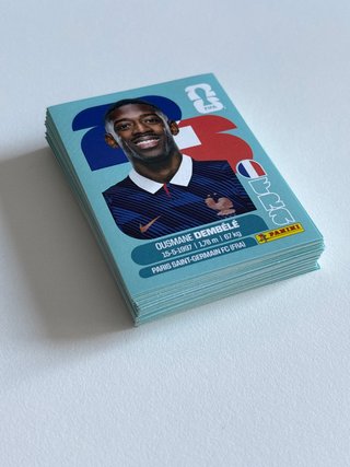 Lote 100 cromos Panini Mundial 2026