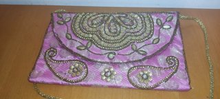 Bolso Fiesta Clutch Hindú Rosa Boda