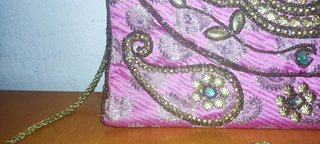Bolso Fiesta Clutch Hindú Rosa Boda