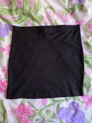 Minifalda tubo elástica H&M Talla XS