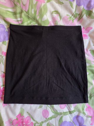Minifalda tubo elástica H&M Talla XS