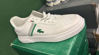 Tenis Lacoste Grises y Negros