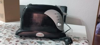 Sandwichera Eléctrica Negra Y tostadora  Los 2 8€