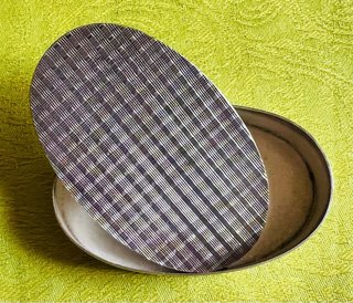 Lote Vintage Baño Plata de Pastillero y Cofrecito