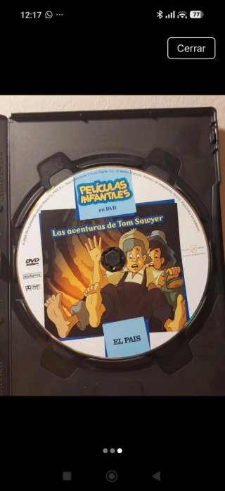 DVD Infantil Las Aventuras de Tom Sawyer