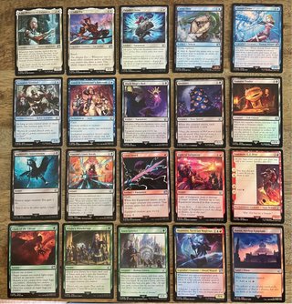 Lote 20 Cartas Magic Final Fantasy FOIL
