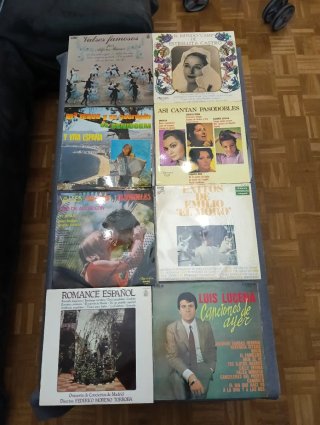 Lote Vinilos Antiguos Varios Géneros 5€ unidad