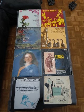 Lote Vinilos Antiguos Varios Géneros 5€ unidad