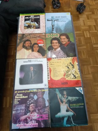 Lote Vinilos Antiguos Varios Géneros 5€ unidad