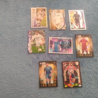 Colección Cartas Fútbol: Ronaldo, Ramos, Mbappé