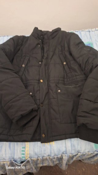 Anorak negro hombre