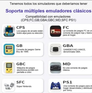 Pandora Y3AMAX Inalámbrica con 15.000 juegos.