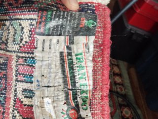 Tappeto per corridoio in lana vergine intrecciato a mano Pers