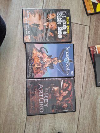 3 Películas DVD Acción/Aventura/Drama/Western