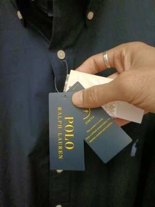 Camisa Polo Ralph Lauren Azul Talla XXL