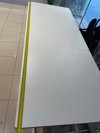 Mesa extensible blanca 140/180x80