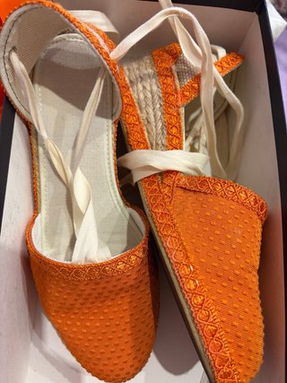 Traje de Fallera Naranja